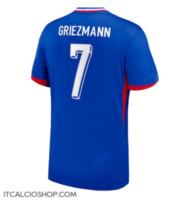 Francia Antoine Griezmann #7 Prima Maglia Europei 2024 Manica Corta